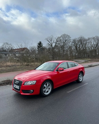 Audi A5 cena 19999 przebieg: 109000, rok produkcji 2010 z Leżajsk małe 37